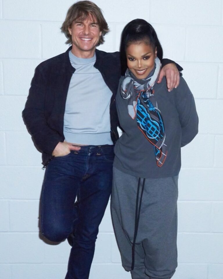 Janet Jackson Instagram - T, it was so good seeing you and nice spending some time together 😊 #TogetherAgainTour 🫶🏽