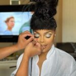 Janet Jackson Instagram - 💖 #throwback to getting ready for the @thombrowne #pfw show Make up: @prestonmakeup Hair: @larryjarahsims #tbt #throwbackthursday #fashionweek #parisfashionweek #thombrowne #glam #fashion #togetheragaintour 🫶🏽 Paris, France