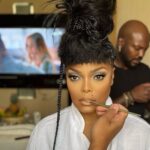 Janet Jackson Instagram - 🤍🤍🤍 #pfw #togetheragaintour 🫶🏽 💄: @prestonmakeup 💇🏽‍♀️: @larryjarahsims Paris, France
