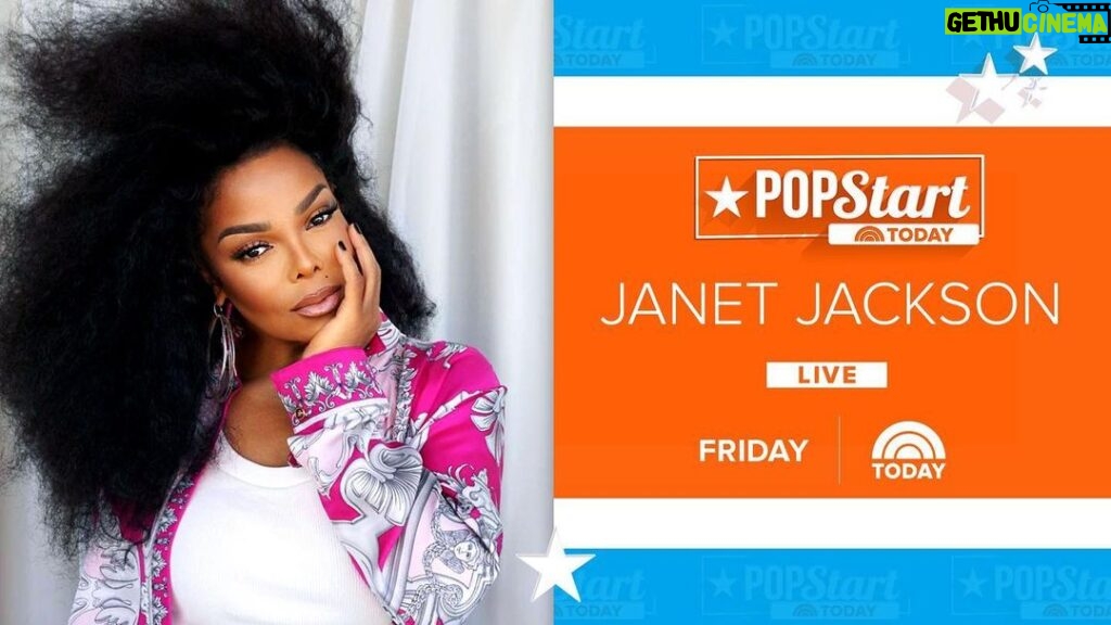 Janet Jackson Instagram - See u on Friday @todayshow 😘 #TogetherAgainTour 🫶🏽 The Today Show