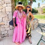 Janet Jackson Instagram - We rounded out our summer vacation at the breathtaking @Tenuta_Negroamaro in Puglia, Italy. The hotel grounds are so peaceful & relaxing and it’s such a blessing to be able to spend quality time with my baby 🥰 (Swipe for more) 📷: me 🫣