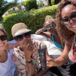 Janet Jackson Instagram - Enjoying the Italian sun and @tasha4realsmith introduced me to @blackgirlsunscreen… While it was made with people of color in mind, it can be used on every skin tone and feels so good. So worth supporting ♥️ Wishing the very best to all the entrepreneurs out there 🙏🏽✊🏽 Also pictured: @chrisriosbeauty @oumouwane77