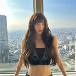 Jang Won-young Instagram - 💋 Discover the new @miumiu upcycled collection in the store #MiuMiuUpcycled