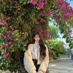 Jang Won-young Instagram - Feeling the winter vibe with @sjsjofficial🖤🌬 #SJSJx장원영 🤍 Los Angeles, California
