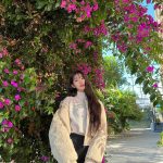 Jang Won-young Instagram - Feeling the winter vibe with @sjsjofficial🖤🌬 #SJSJx장원영 🤍 Los Angeles, California