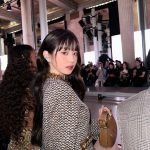 Jang Won-young Instagram - Attending the MiuMiu Show with my new bang🖤Loved all the looks, the walks and PARIS as always🐈‍⬛💋Thanks for the great time, Bravo @miumiu🤍 #MiuMiuSS24 #MiuMiu