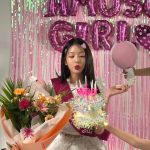Jang Won-young Instagram - Welcome my lovely new family @amuse 💗💓💖💐🩷 Nothing can beat our love💋