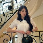 Jang Won-young Instagram - Finally Miu Miu show Day🖤 Loved the show as always and thanks for having me today @miumiu🤍✨ #MiuMiuFW24