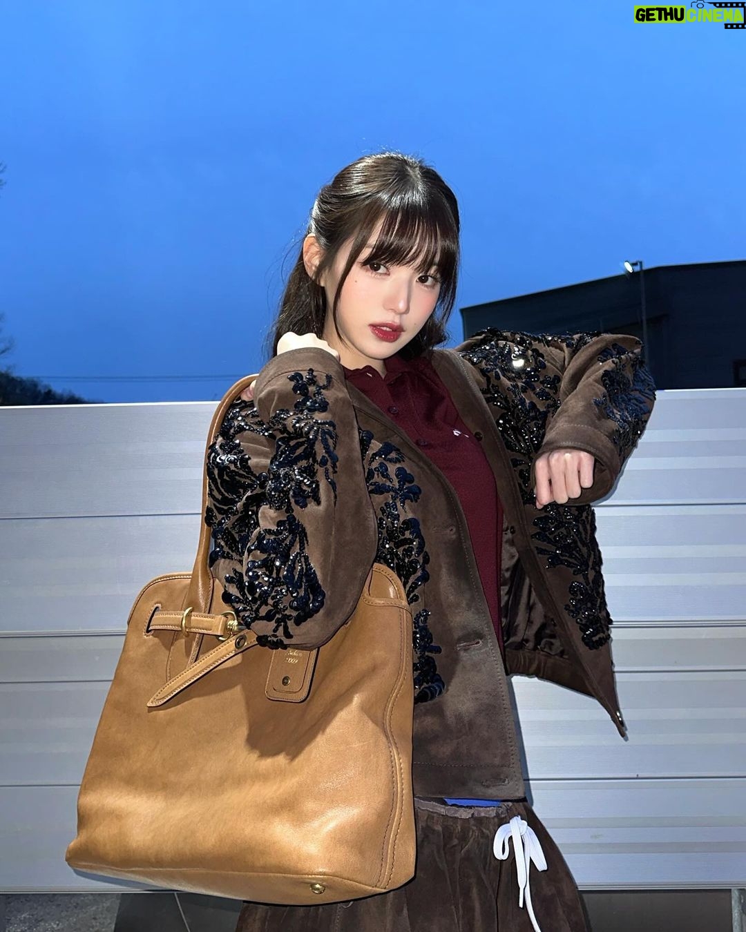 Jang Won-young Instagram - 🤎#MiuMiu #MiuMiuSS24