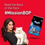 Janhvi Kapoor Instagram - Your pet’s health starts with what’s in their bowl. Check those labels for clean, pure ingredients to keep those tails wagging happily! ❤️🐾 Give your furry friend the best with Drools #MissionBOP. Take part in the #ReadtheBackofPack Challenge to win a FREE International trip! #Drools #MissonBOP #ReadtheBackofPack #Contest #FeedRealFeedClean #PetFood #PetParents #Pets #NoByProducts #Ad
