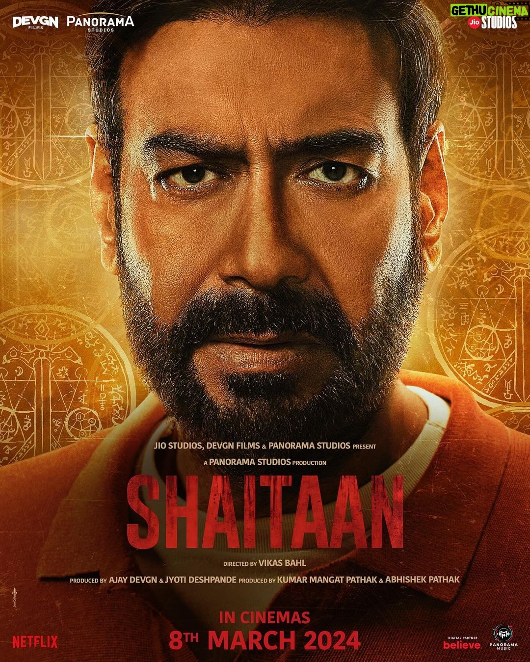 Janki Bodiwala Instagram - Jab baat apne parivaar par aaye, tab woh har #Shaitaan se lad jaayega. Taking over cinemas on 8th March 2024. @ajaydevgn @actormaddy @jyotika @jankibodiwala #JyotiDeshpande @kumarmangatpathak @abhishekpathakk #VikasBahl @officialjiostudios @adffilms @panorama_studios @panoramamusic @pvrpictures