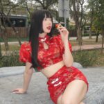 Jannine Parawie Weigel Instagram - มีอั่งเปาเท่าไหร่ส่งมาให้หมด🫵🏻🧧 Gimme ur Angpao or be mine😼