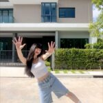 Jannine Parawie Weigel Instagram – ของแทร่ไม่คอนเท้น555555🤣 พิกัดชุดนอนน่ารักๆจาก @pajara.official 🫶🏻💖