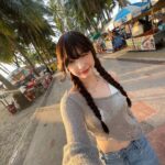 Jannine Parawie Weigel Instagram – หมา 4 ตัวมองหน้ากัน🐶 Bangsaen | บางแสน