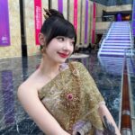 Jannine Parawie Weigel Instagram - Sawasdee ka Asian Games 2023🙏🏻🇹🇭❤️ Thai traditional dress by @vanuscouture_official Hangzhou, China