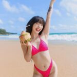 Jannine Parawie Weigel Instagram – Hula hula🥥🌺🐚
📷: @aon_image_maker Banana Beach, Phuket