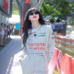 Jannine Parawie Weigel Instagram - อยากมีรถแรงๆจะได้แซงคนในใจเธอ…แต่คงต้องแซงเป็น 10 คัน😵‍💫🚗💨 #toyotagazooracing 📷: @surator Saphan Hin Phuket
