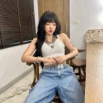 Jannine Parawie Weigel Instagram – Shawty f w me cause she know i’m popular🔂