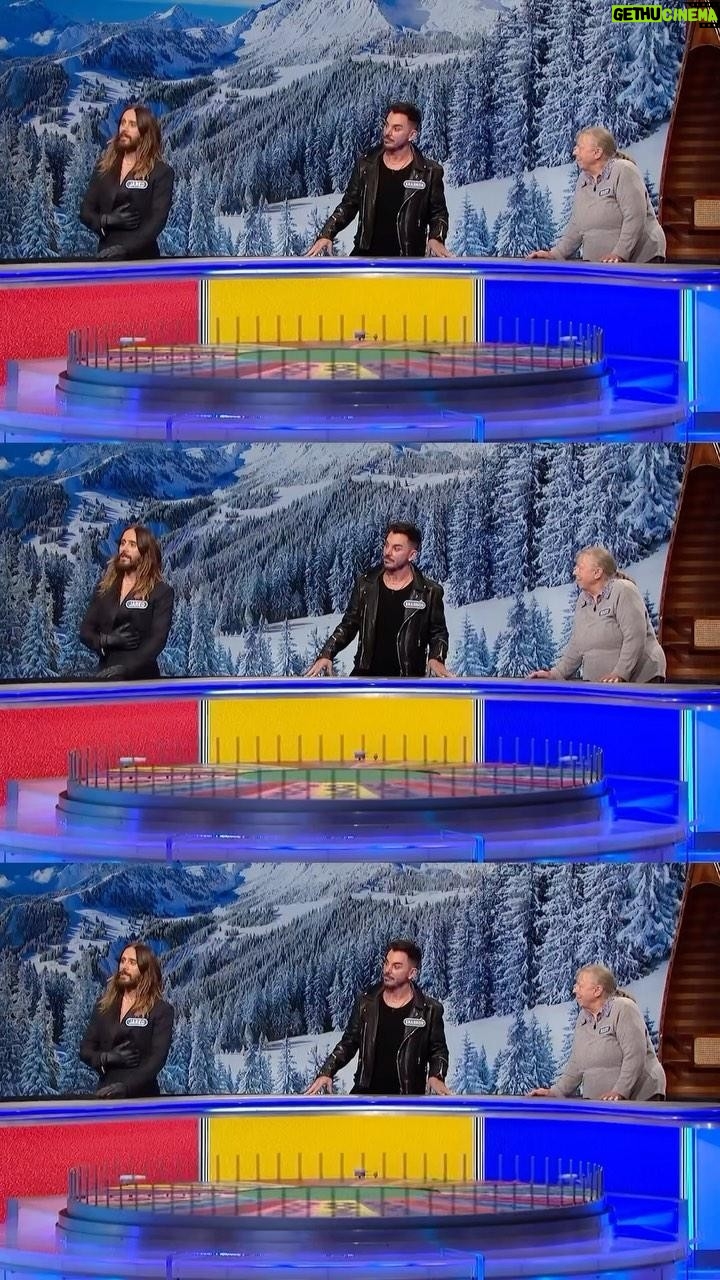 Jared Leto Instagram - SEASONS WORLD TOUR 2024 ON SALE NOW!!! Link in bio to get tix!!! πΊπ»πΊπ» Thx so much to the incredible @wheeloffortune and the absolutely iconic Pat Sajak and Vanna White for letting us be the worst contestants ever β₯οΈ Very grateful to be a part of this great show. A dream come true for Shannon and me. This one is for you Grama Ruby πΈ Jump in the comments and tell us if you wanna see the full version!!
