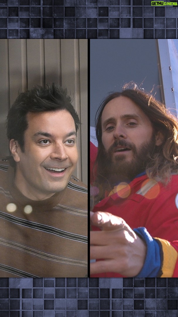 Jared Leto Instagram - Jimmy and @jaredleto share a moment together while he climbs the @empirestatebldg to announce the upcoming @30secondstomars World Tour! #FallonTonight The Tonight Show Starring Jimmy Fallon