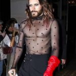 Jared Leto Instagram - Which city should we come to on tour?? XOXOX 🖤 @givenchy 📸 Alexjr/Backgrid