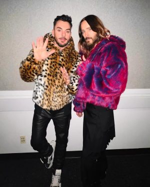Jared Leto Instagram - Question: DOES ANYONE WANT TO COME ON STAGE WITH THIRTY SECONDS TO MARS??? 🤓🕺🏻🚀
@30secondstomars @shannonleto 

Thanks so much for ‘23!!!

Can’t wait to see you on tour in ‘24 !