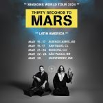 Jared Leto Instagram - Who’s coming and to which show??🕺🏻 North America - presale starts TODAY @ 10am local, password: Seasons Empire 📸 & 🎥: @renan_ozturk Heli 🎥: @gotham.film // Aerial DP: @vancalcine Graphic Design: @grossjulian Poster 📸: @jackwaterlotstudio Thanks to: @empirestatebldg & @raybanmeta 🙏