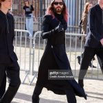 Jared Leto Instagram - 🖤 @givenchy @matthewmwilliams 📸 Getty Images / Stephane Cardinale-Corbis, WWD, Arnold Jerocki
