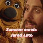 Jared Leto Instagram - Ein ganz normaler Moment zwischen zwei ganz normalen Entertainment-Legenden im #LateNightBerlin-Backstage.
