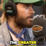 Jared Leto Instagram - New album drops in just FOUR DAYS 🫣 Dm me therapist recs 🥹 @kroq