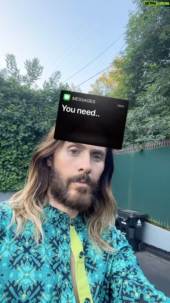 Jared Leto Instagram - Who’s tried this filter 😂
