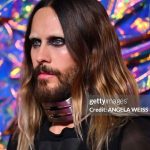 Jared Leto Instagram - ❤️‍🔥🖤❤️‍🔥🖤❤️‍🔥🖤❤️‍🔥 📸: Getty Images / Doug Peters - PA Images, Dimitrios Kambouris, Angela Weiss / Johnny Nunez 🕺🏻 @rickowensonline @paulsinclaire @claraleopard @laramiemakeup