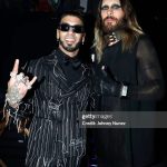 Jared Leto Instagram - ❤️‍🔥🖤❤️‍🔥🖤❤️‍🔥🖤❤️‍🔥 📸: Getty Images / Doug Peters - PA Images, Dimitrios Kambouris, Angela Weiss / Johnny Nunez 🕺🏻 @rickowensonline @paulsinclaire @claraleopard @laramiemakeup