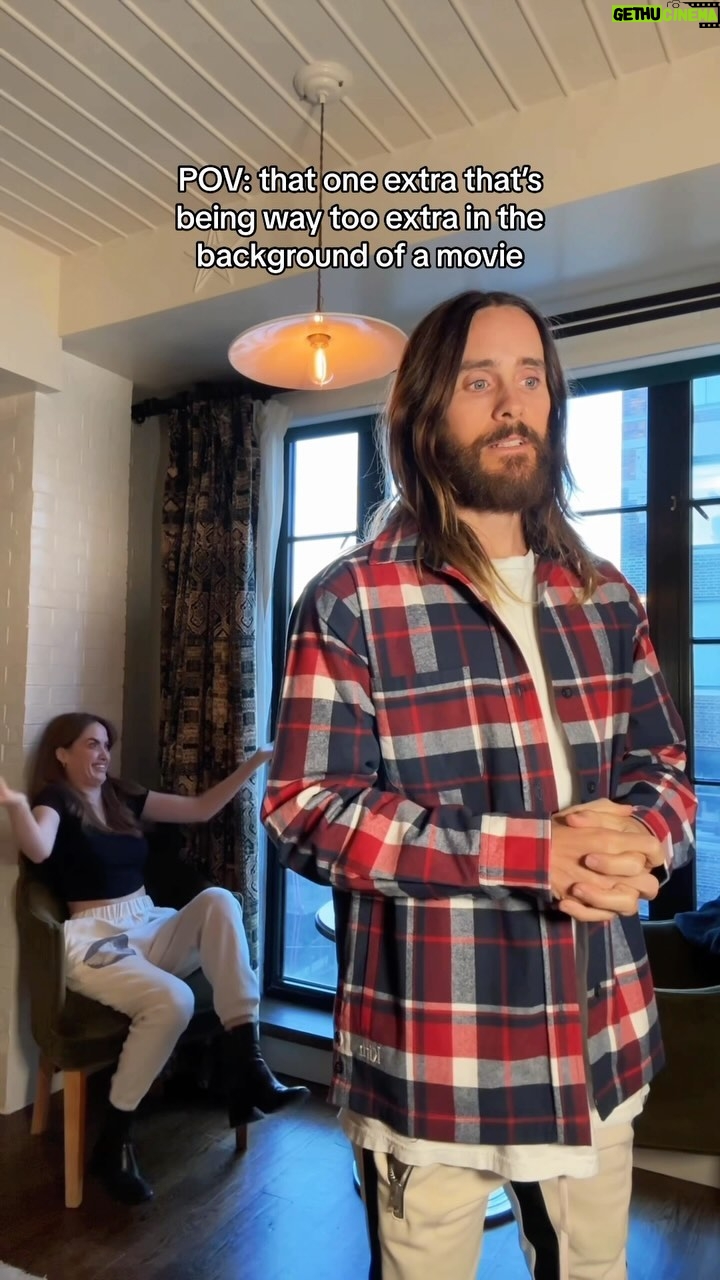 Jared Leto Instagram - There’s always one… 🤣 @haleyybaylee