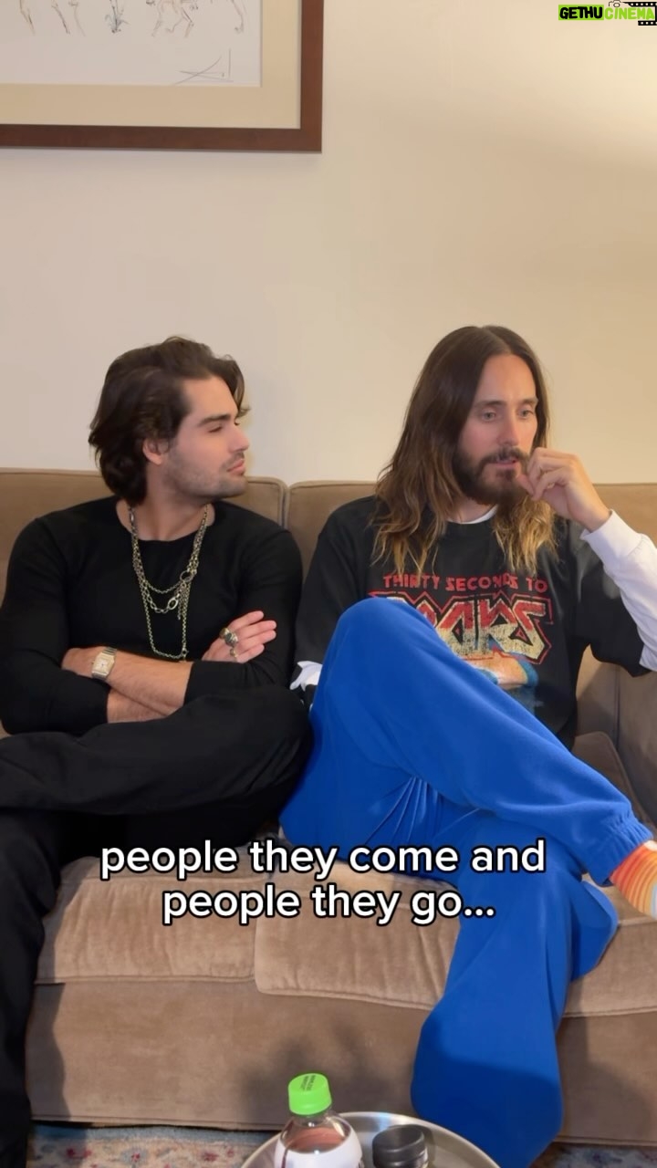Jared Leto Instagram - Always speak from the heart π€ (or just use the lyrics from Seasons) πΊπ»πΆ