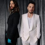 Jared Leto Instagram - One more day until New Year’s @rockineve 🎉🪩🕺🏻 Who’s tuning in tomorrow at 8/7c on @ABCNetwork ?! #RockinEve 🎆 📸: @virisayong