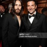 Jared Leto Instagram - Last night at the #GoldenGlobes 🖤 @givenchy @louboutinworld @cartier Thanks for having me 🙏 @goldenglobes 📸: Getty Images / Steve Granitz / Michael Buckner / Todd Williamson/CBS / Kevin Mazur / Charley Gallay / Jon Kopaloff Grooming: @jamie_grooming Styling: @theadamballheim Hair: @rubyhowes