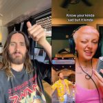 Jared Leto Instagram - Awesome work @dontpickonpixie amazing voice!! Love seeing all of your submissions, keep them coming 🕺🏻 @30secondstomars