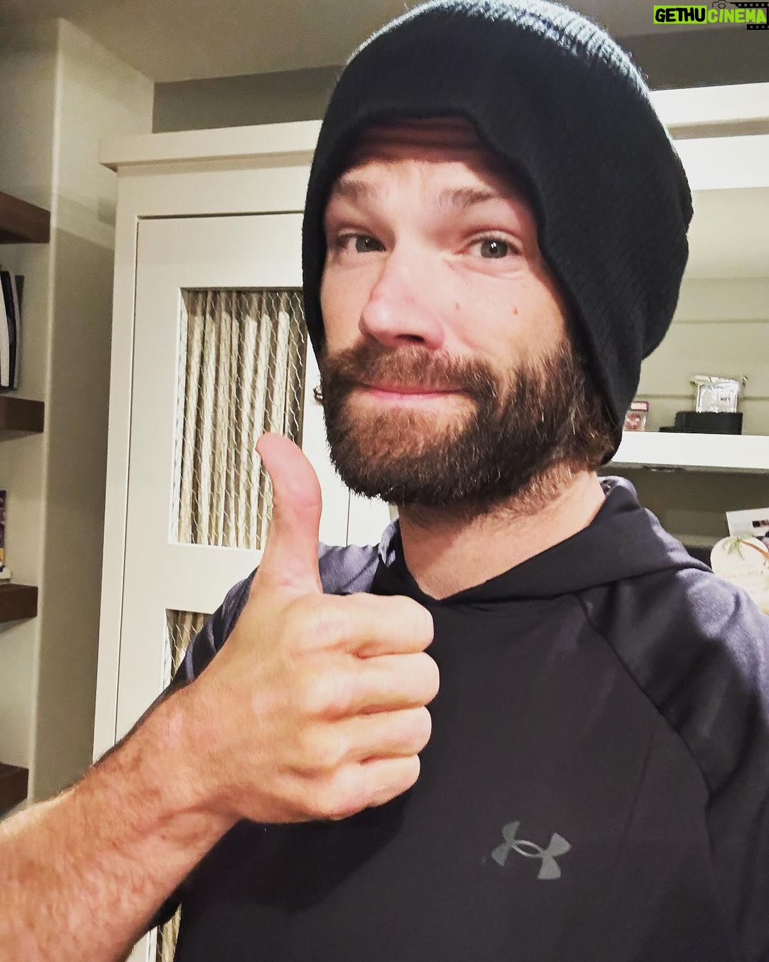 Jared Padalecki Instagram - LFG!!!!! (Guess I’ll have to shave…. 😳) #SAG