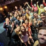 Jared Padalecki Instagram - Hey @jensenackles @misha !!! Look at all of these young, beautiful, talented people!!! (They’re the ones we’re standing with… 🤦‍♂️) Thank you Mark Pedowitz, and the ENTIRE @CW, for the wonderful and exciting reunion. ❤️🙏 #cwupfront #nyc #GameOn!