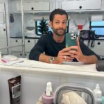 Jared Padalecki Instagram - Shave and a Haircut (2 bits?…) (also known as #RiseJared vs. #GoJared)…. Anyway, who wants to watch tonight’s brand new #walker episode with this guy?!?! #walkerfamily #spnfamily #mantra @gomantralabs