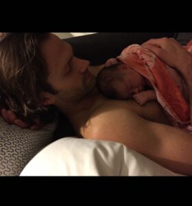 Jared Padalecki Instagram - Baby girl. Happy 4 year anniversary of THIS picture! There will never come a day when I don’t want to pick you up and hold you (even though you don’t sleep as soundly as you used to 🤦‍♂️). Happy Birthday Dot
