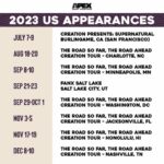Jared Padalecki Instagram - Hey y’all. I’m gonna be traveling around a bit and I hope you can come cross paths with me! Heres where I’ll be… 😁🤞#SPNFamily #WalkerFamily #AKF