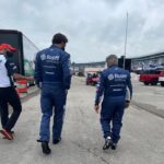 Jared Padalecki Instagram - I want to thank the @txmotorspeedway and @indycar for having me out this weekend and particularly @andrettimario for making this car nerd’s dream a reality. 🏁 Texas Motor Speedway