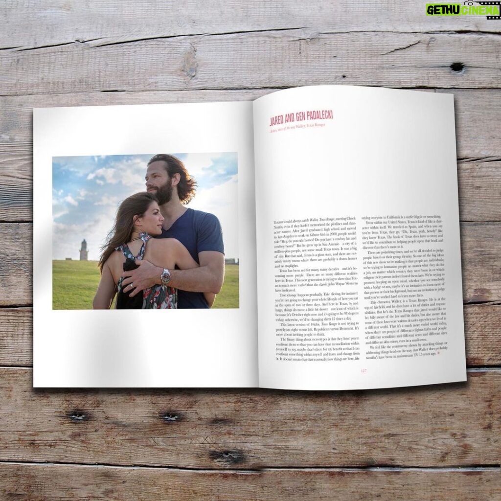 Jared Padalecki Instagram - @genpadalecki and I are proud to have put the strange in this years @strangersguide - TX edition! You can check them out at: shop.strangers guide.com/product/Texas