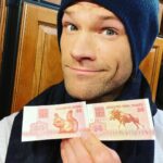 Jared Padalecki Instagram – Now that I see there won’t be any serious repercussions, I’d like to publicly thank the country of #Belarus for colluding with me on the design of their official currency…I’d say we had a perfect phone call. (Except, the MOOSE was supposed to be worth more!! 🤬) #TooSoon? #OhWell #SPNFamily #Supernatural #impeachment #mooseandsquirrel