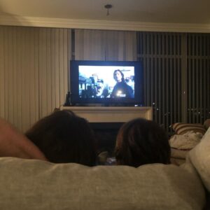 Jared Padalecki Instagram - Watching #supernatural #season15 with Tom.... if he has nightmares, it’s not my fault... right??? #spn #spnfamily #akf