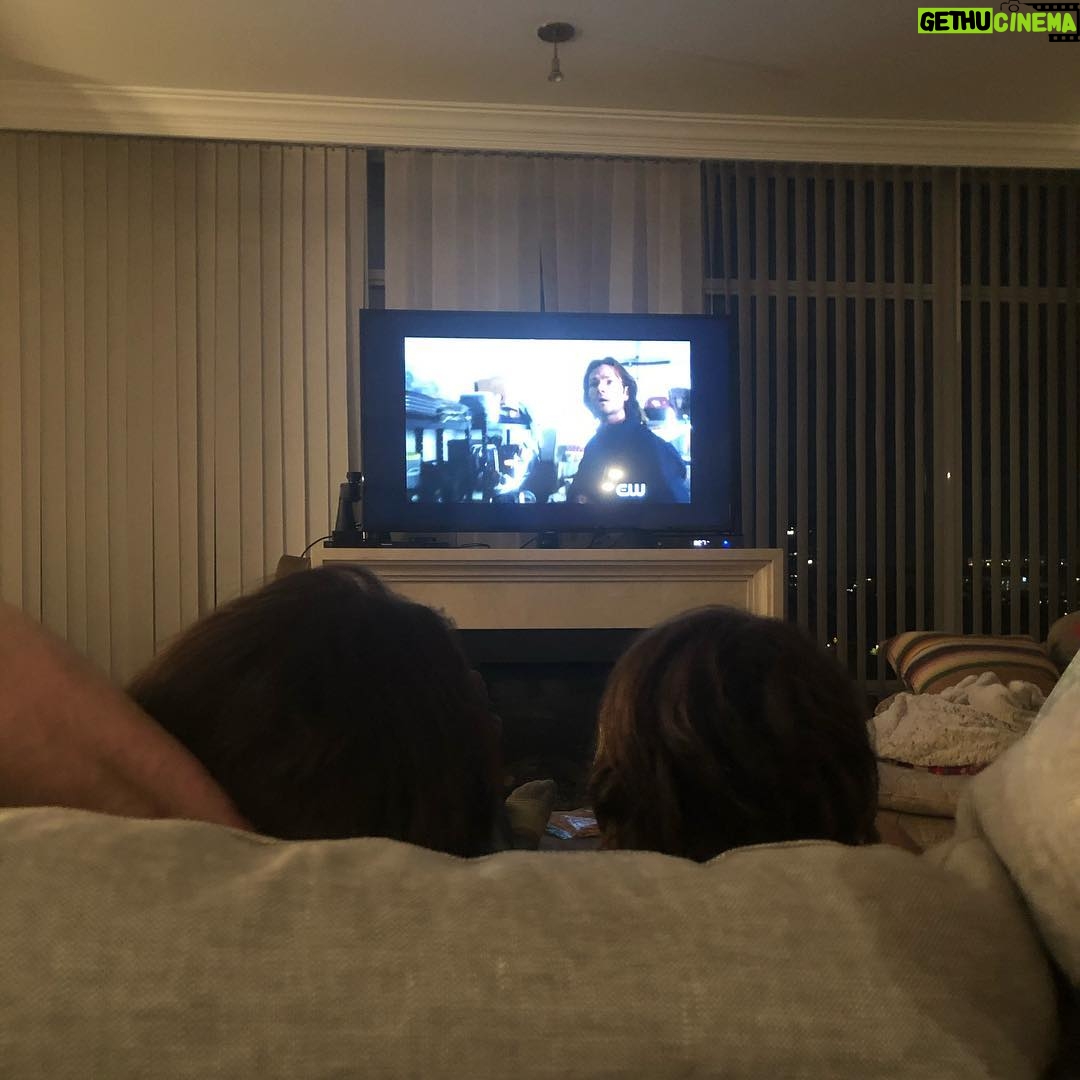 Jared Padalecki - 524.8K Likes - Watching #supernatural #season15 with Tom.... if he has nightmares, it’s not my fault... right??? #spn #spnfamily #akf