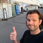 Jared Padalecki Instagram - Wrapped for the day and headed home to watch the #supernatural #season15premiere Thanks y’all ❤️ #spnfamily #mentalhealthawareness