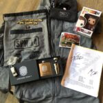 Jared Padalecki Instagram - Alright. Second try. 🤦‍♂️ My buddy Scott Porter is raising money for an amazing cause! Read more details here - http://hdsa.org/freezehd ALSO, I’m donating some of my personal belongings that were ONLY EVER offered to the cast and crew of Supernatural. Namely, our Season 14 Cast And Crew Gift Bag, several personalized pins, and my own personal script from the FINAL SEASON’S premiere episode (to be signed by the rest of the cast and mailed after airing). Read about the contents and bid here for an amazing cause ❤️ https://e.givesmart.com/events/egw/i/_All/8ab9/?search=